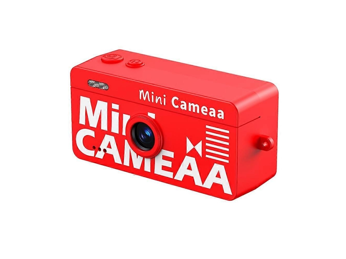 Cámara llavero M9, mini cámara de acción 1080p, pequeña cámara de vídeo retro, roja. TAISHENGDA