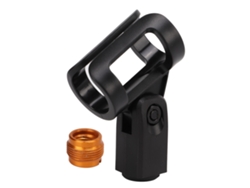 Mini soporte de micrófono ajustable universal con tornillos de 5/8 a 3/8 para trípode