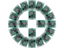 20 Módulos Convertidores De Cc Mini Mp1584, Regulador Ajustable De 24 V A 12 V, 9 V, 5 V Y 3 V