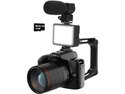 Cámara Digital 4k Con Wi-fi Y Grabación De Vídeo, Webcam, Zoom, Ideal Para Bloguear.