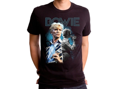 Camiseta ROCKINSTONE Bailemos David Bowie (S)