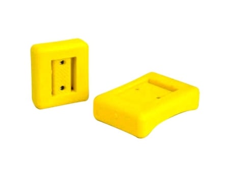 Rubber Coated Weight Unit Amarelo 2 kgbest Divers
