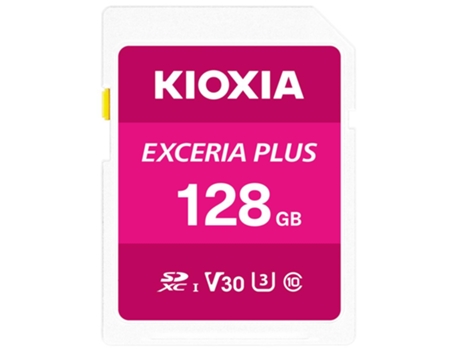 Kioxia Exceria Plus Tarjeta de Memoria 128 Gb SDXC UHS-I Clase 10