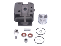 Kit De Cilindro Y Pistón De 40 Mm 4134 020 1214 Para Stihl Fs250 Ft250 Ht250 Con Bujía Y Cojinete