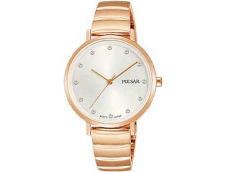 Reloj PULSAR Mujer (Acero Inoxidable - Rosa)