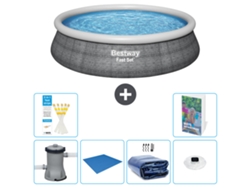Bestway Piscina Bestway Fast Set Redonda - 457x84 Cm - 7-peças S272