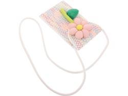 Bolsa De Praia Artesanal Em Algodão Com Estampa Floral, Leve E Elegante, Perfeita Para As Férias De Verão.