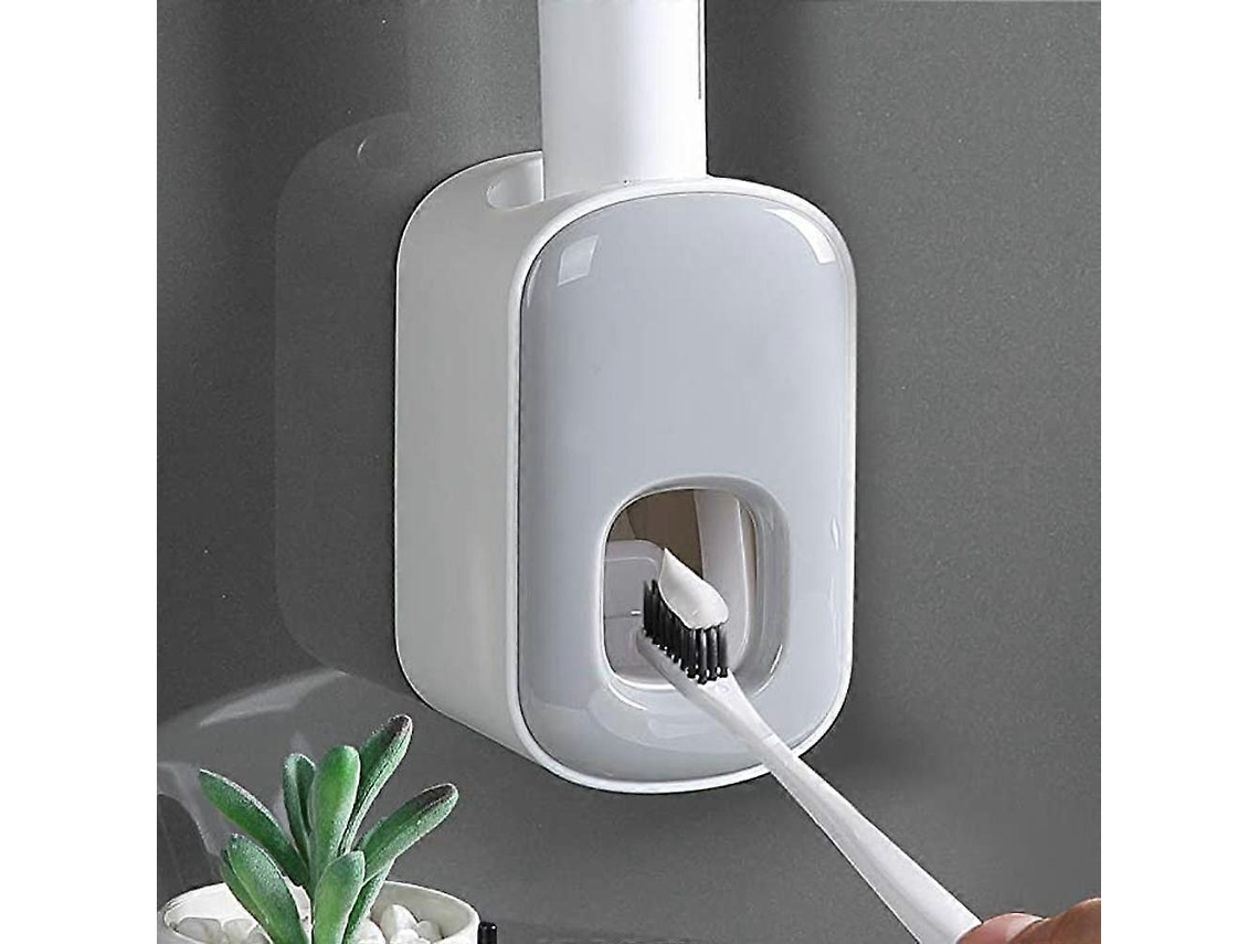 Dispensador automático de pasta de dientes de pared Rosewell para baño (gris)