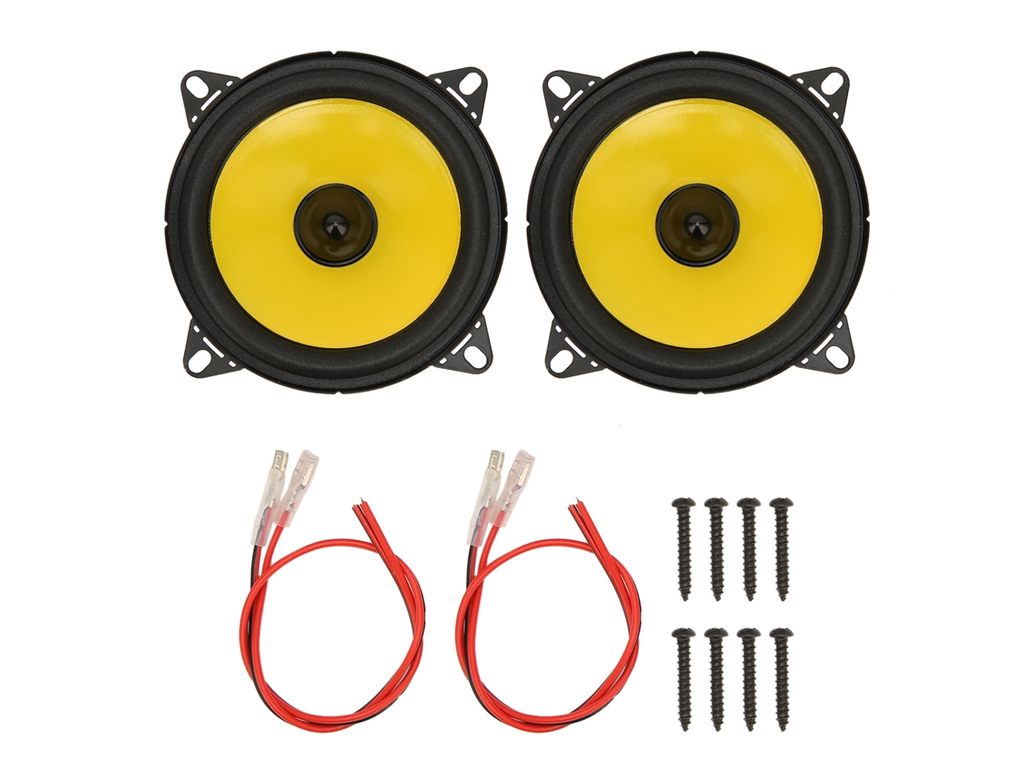 2 Altavoces Coaxiales De 4 Pulgadas Y 300 W Para Coche Con Amplio Rango De Frecuencia Para Sistema De Audio
