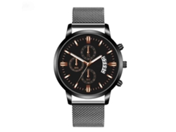 Reloj De Pulsera Unisex Zhoulianfa Con Diseño De Ojos Y Esfera Romana, Cuarzo, Chapado En Oro.