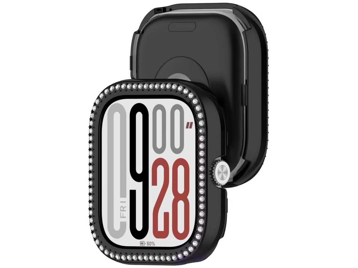 Funda de policarbonato para Redmi Watch 4/5 con diamantes de imitación ZYBLSSBB