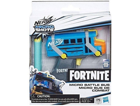 Nerf HASBRO Fortnite - Microshots Modelo Micro Battle Bus