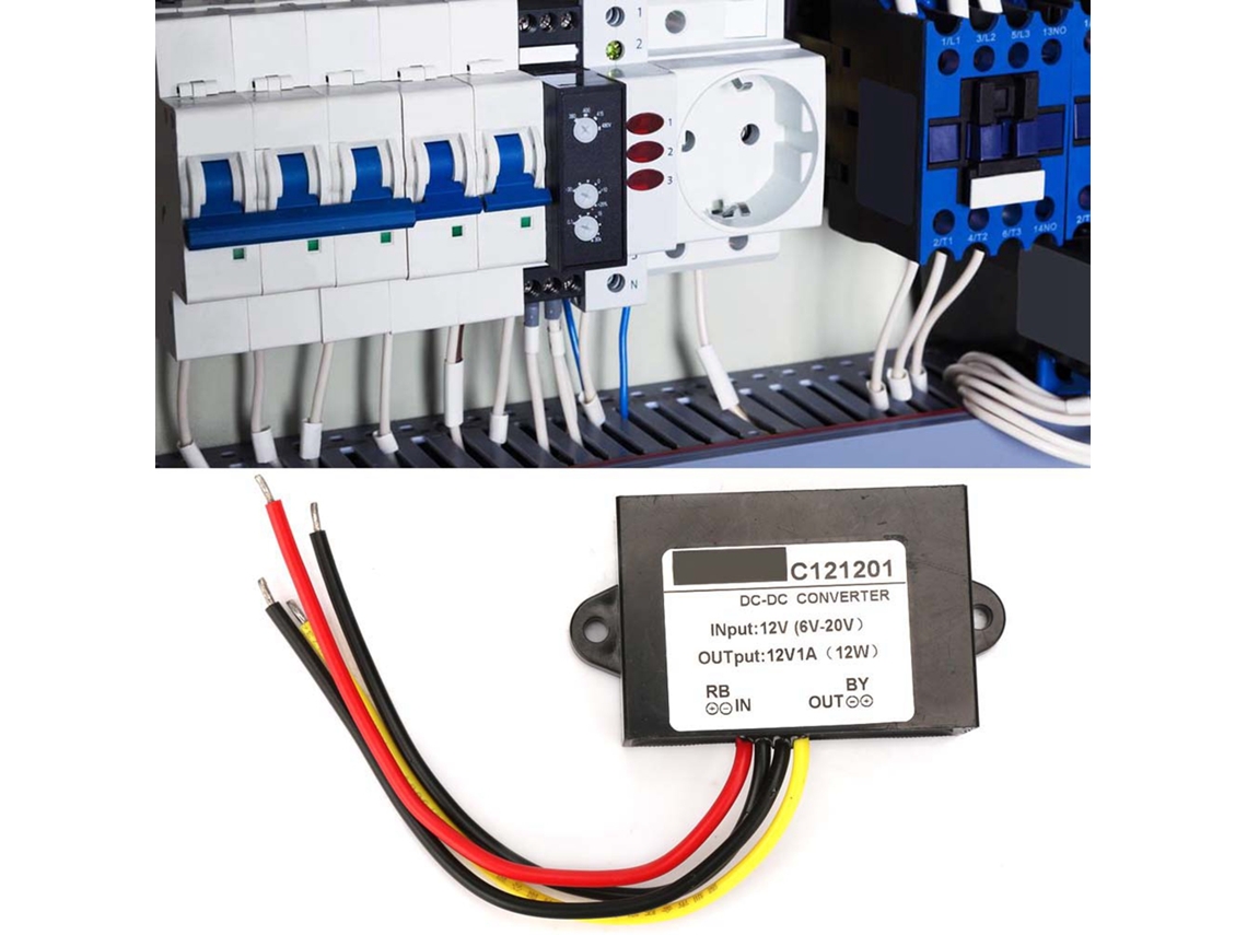 2026dz-módulo Regulador De Voltaje Step Up Down Convertidor Boost Buck 6-20v A 12v 1a