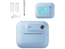 Cámara digital Yizhood HD para adolescentes con varios efectos de filtro, portátil, rosa, USB, recargable, azul claro