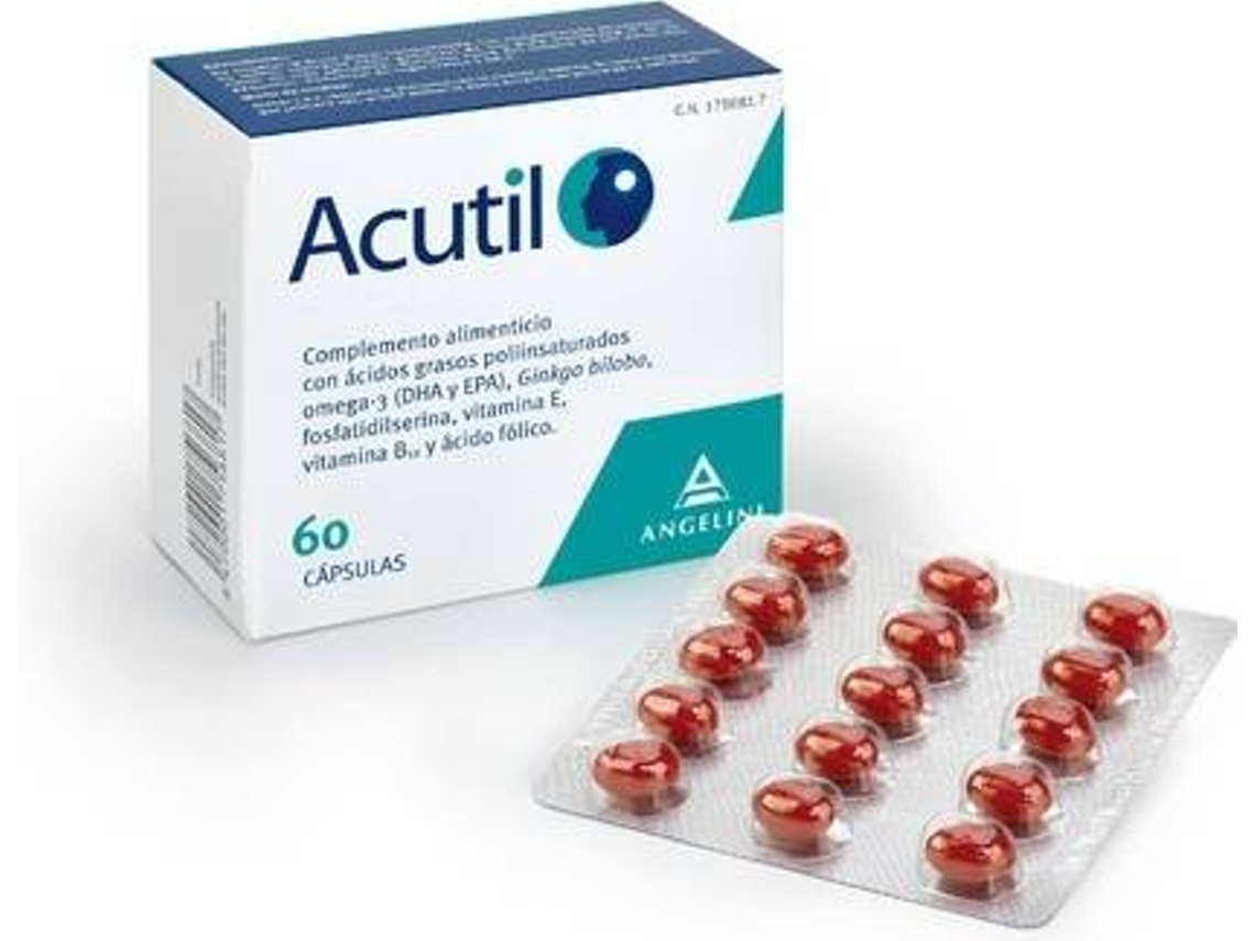 Complemento Alimentar ACUTIL ANGELINI Acutil (60 cápsulas)