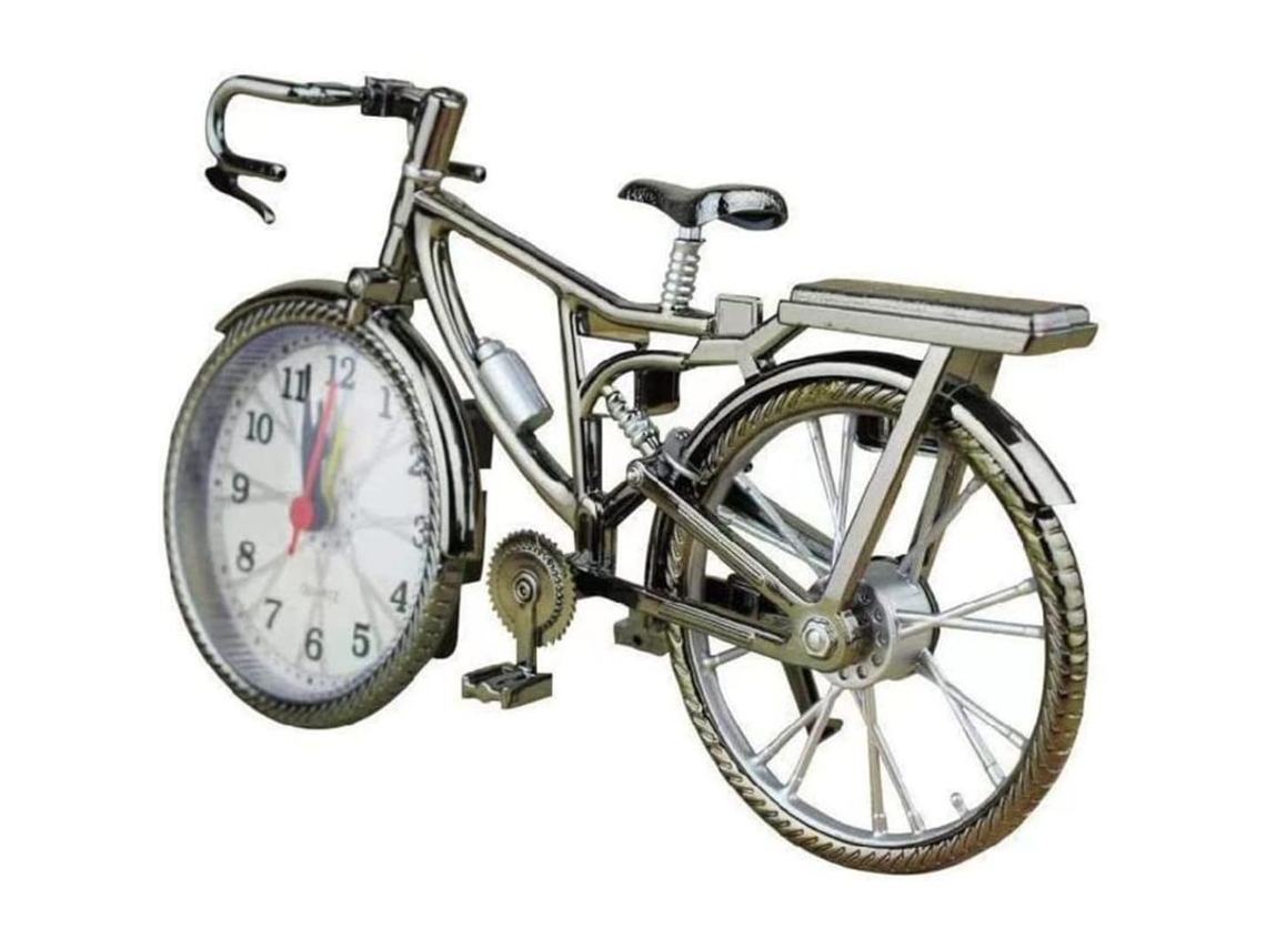 2026-reloj Despertador Linjou Estilo Bicicleta Retro Para Decoración Y Ajuste De Hora