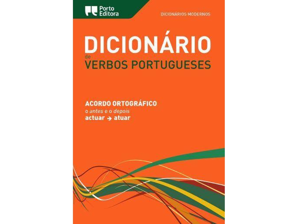 Libro Dicionário Moderno de Verbos Portugueses (Portugués)