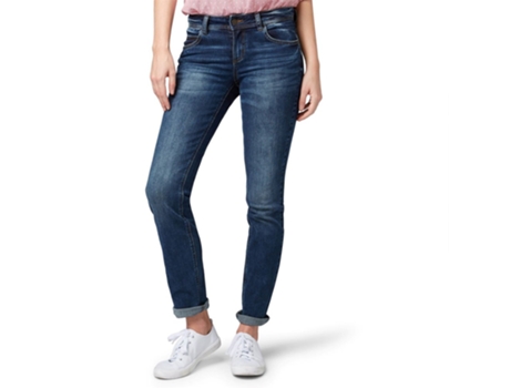 Calça TOM TAILOR Jeans Alexa Azul 31 / 34 Mulher