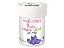 Aroma alimentario natural en polvo 15 g - Violeta