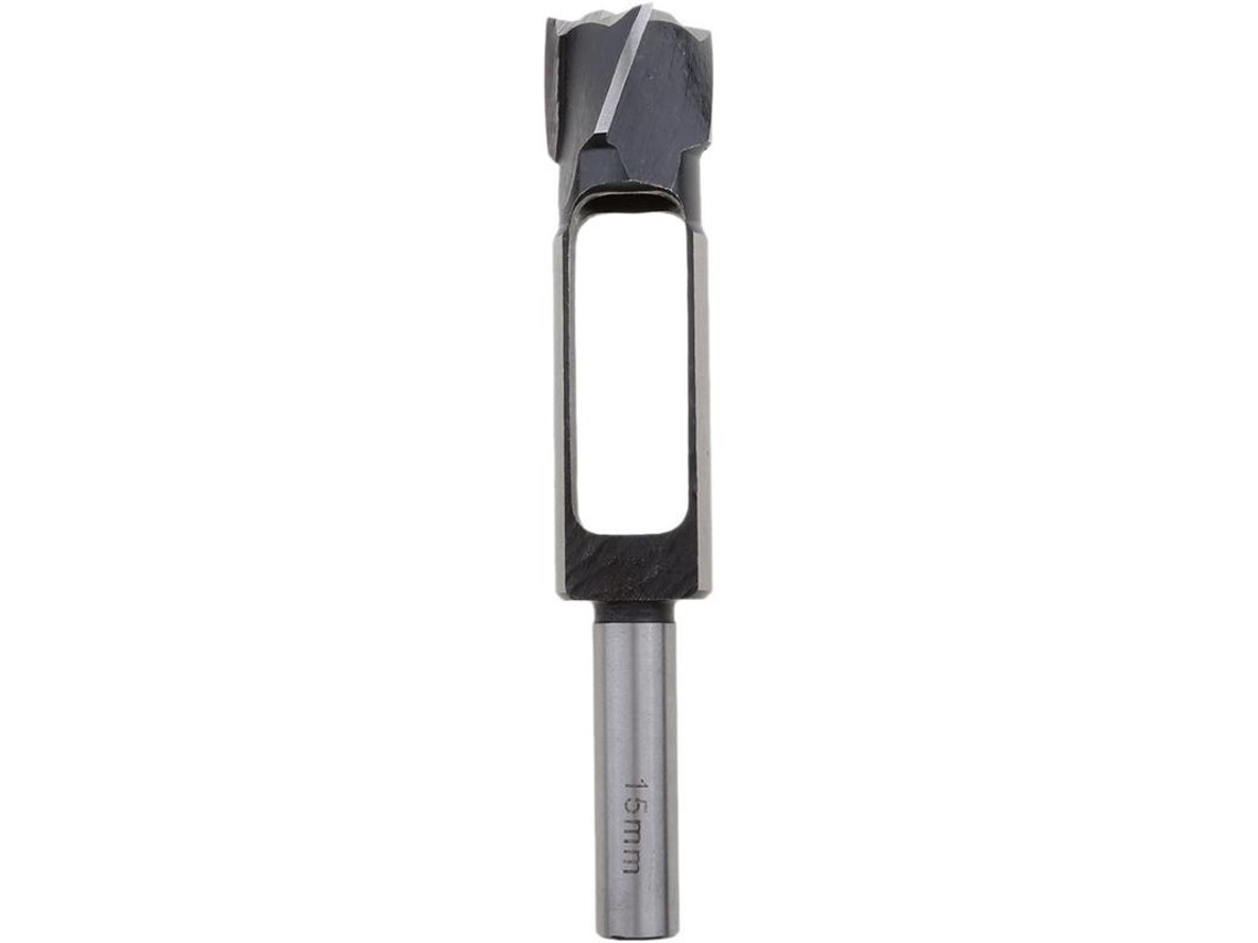 Broca De 15 Mm Para Madera Con Conexión De 1/2 Pulgada, Fabricada En Acero Al Carbono Duro Para Muebles Y Carpintería.