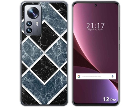 Carcasa para Xiaomi 12 Pro 5G TUMUNDOSMARTPHONE Dibujos Mármol 06 Multicolor