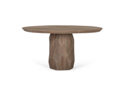 Mesa de Comedor Hecha a Mano en Madera Maciza 150 cm 78X150X150 GINER Y COLOMER