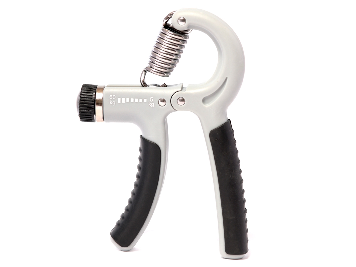 Entrenador de Mano, Resistencia Ajustable de 10 a 60 kg para Músicos, Atletas y Recuperación de Manos Chrui (Gris)