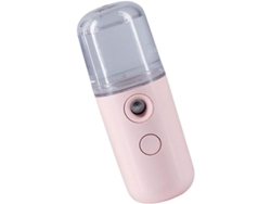 Spray Facial 30ml Mister Hidratante Portátil Atomizador Usb Pele Facial Leve Rosa Claro