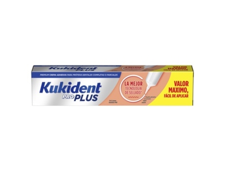 Mantenimiento de las Prótesis KUKIDENT Pro Efecto Selado (57 g)