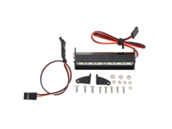 Kit De Faros Led Para Coche Rc De 70 Mm, Aluminio, 6 Led, Luz Blanca Para Accesorios De Iluminación Redcat Scx10