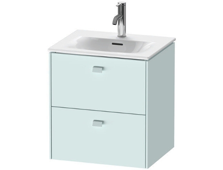 Mueble DURAVIT Brioso bajo lavabo suspendido 52,0 x 41,9 cm con 2 cajones incl. recorte de sifón y delantal para lavabo Viu 234453