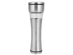 Molinillo de pimienta manual fabricado en acero inoxidable 304 con núcleo de cerámica, ideal para la cocina y la mesa. (Sin marca)