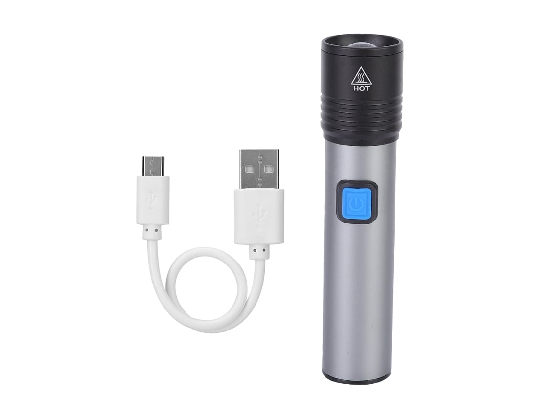2026-linterna Led Ajustable Portátil Impermeable Recargable Por Usb Para Camping Al Aire Libre