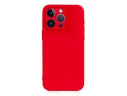 Carcasa De Silicona Essential Con Protección De Cámara Para Iphone 14 Pro. Interior Aterciopelado Suave.