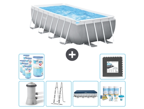 Piscina Tubular INTEX 26788GN-CB31 (6836 L - 200x100cm)