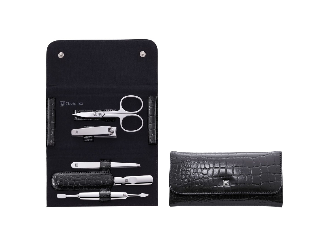 Zwilling 97508-004-0 Manicure/pedicure Implement Set Stainless Steel Black