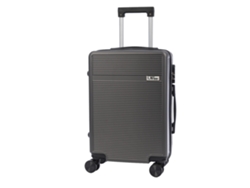 Maleta De Cabina Trolley En Material Ligero De Abs De Alta Resistencia. Cerradura Numérica Y 4 Ruedas Dobles Extraíbles Y Giratorias 360°.