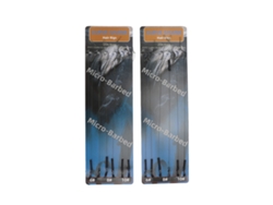 Kit De 2 Pacotes De Hair Rigs Para Carpa Com Recobrimento Ptfe Anzóis Barbados Para Pesca Em Água Doce E Salgada