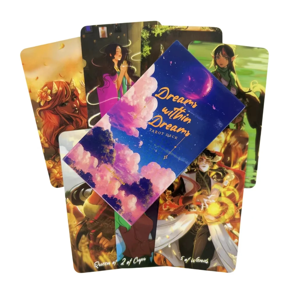 Jogo De Cartas De Tarô ''dream Within A Dream'' (versão Em Inglês)