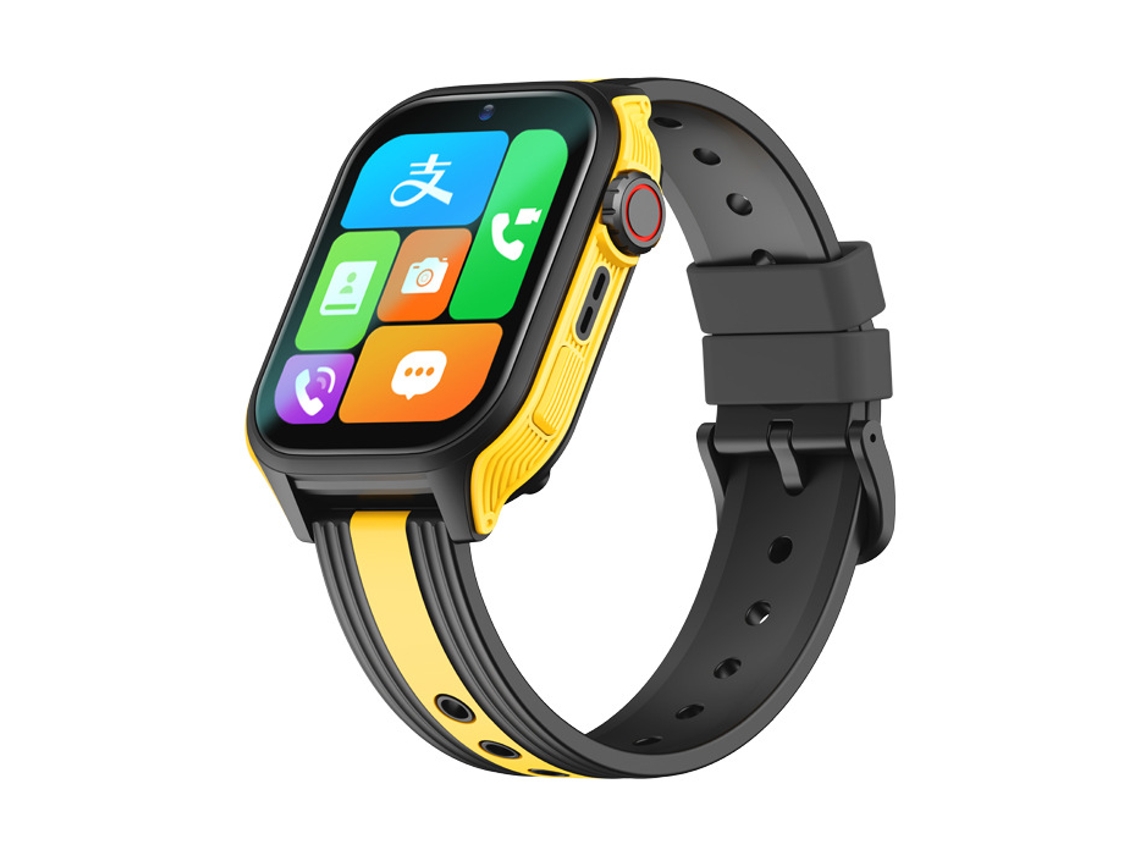 Reloj Inteligente 4g Para Niños (amarillo) Con Compatibilidad Total Con Redes Y Videollamadas