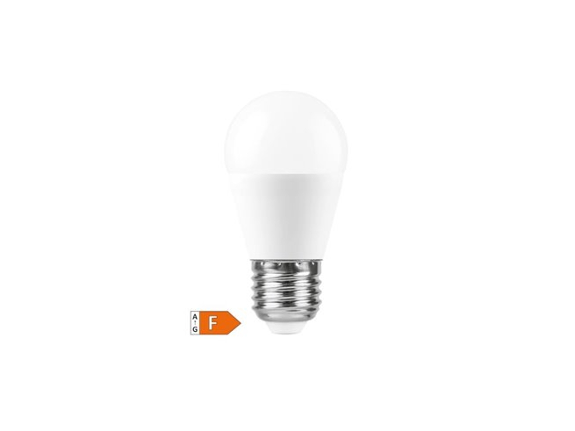 Bombilla LED esférica 8,5 W E27 3000 K GSC