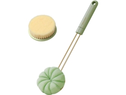 Cepillo De Baño Con Mango Largo, Cepillo Corporal Para Baño Y Masaje Con Bola De Baño