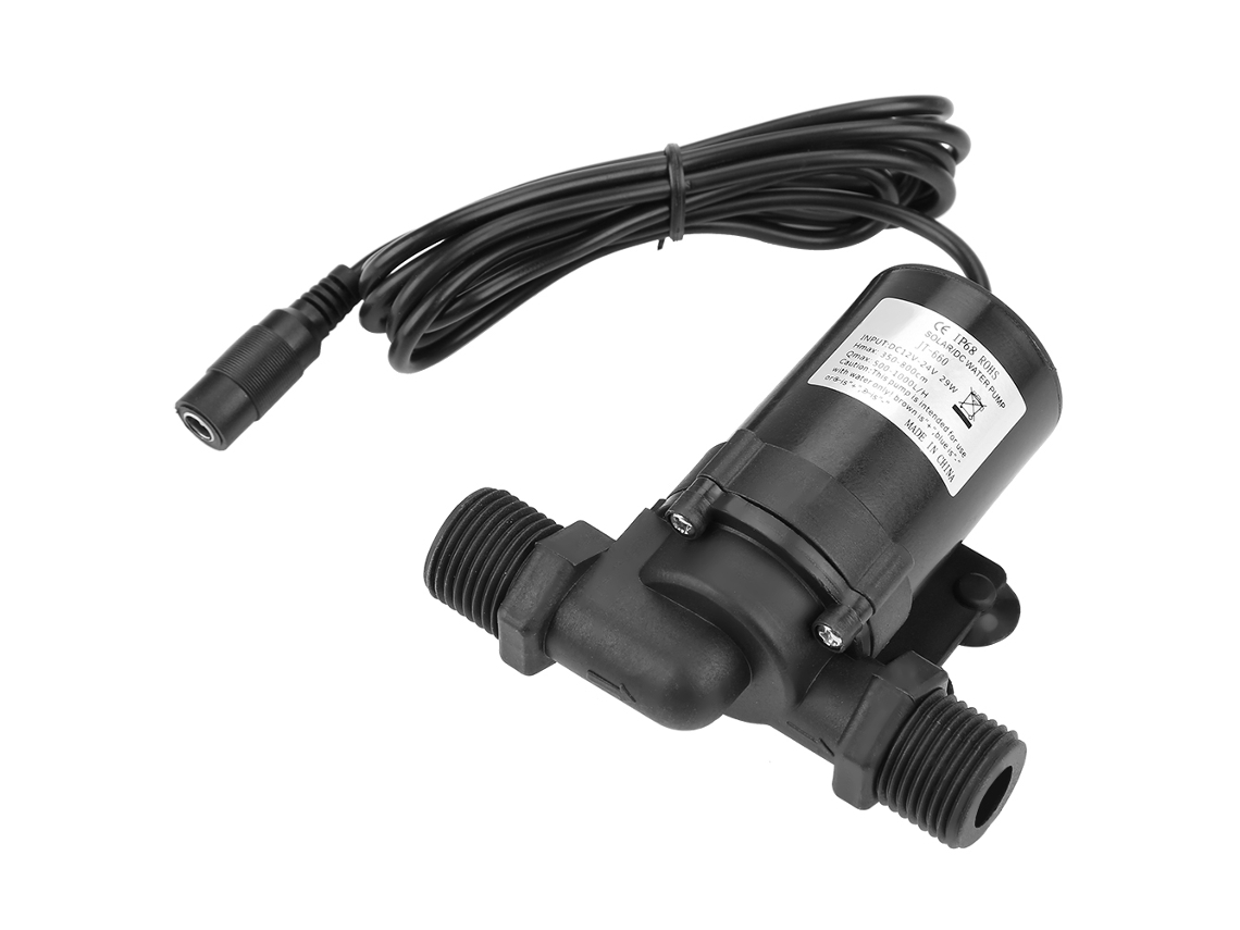 Bomba De Agua Mini Sin Escobillas Dc Para Calentador Solar De Agua 24v, -40℃~100℃, Sumergible, De Refuerzo.