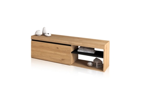 Mueble de TV DUEHOME (120 cm x 40 cm x 40 cm - Melamina)