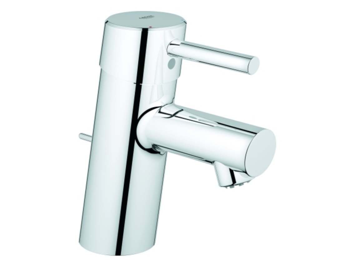 Grohe Concetto Mezclador Monomando Para Lavabo, Tamaño S Con Desagüe, Baja Presión