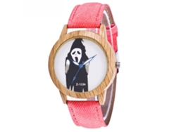 Reloj De Mujer Con Correa De Silicona, Esfera Redonda Y Diseño De Búho Con Pedrería Azul Marino.