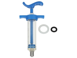 Jeringa De Acero Plástico Para Animales 20ml Inyector Accesorios Equipo De Enfermería Animal