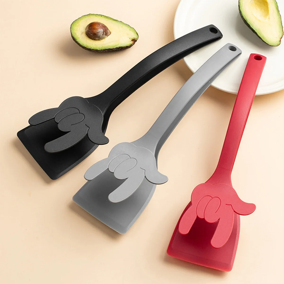 (juego De 3 Piezas) Clip Abatible Con Mango De Nailon 2 En 1, Accesorios De Cocina