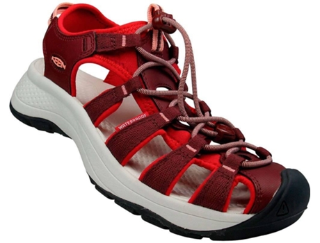 Sandálias para Mujer KEEN Astoria West Rojo para Montaña (EU 38)