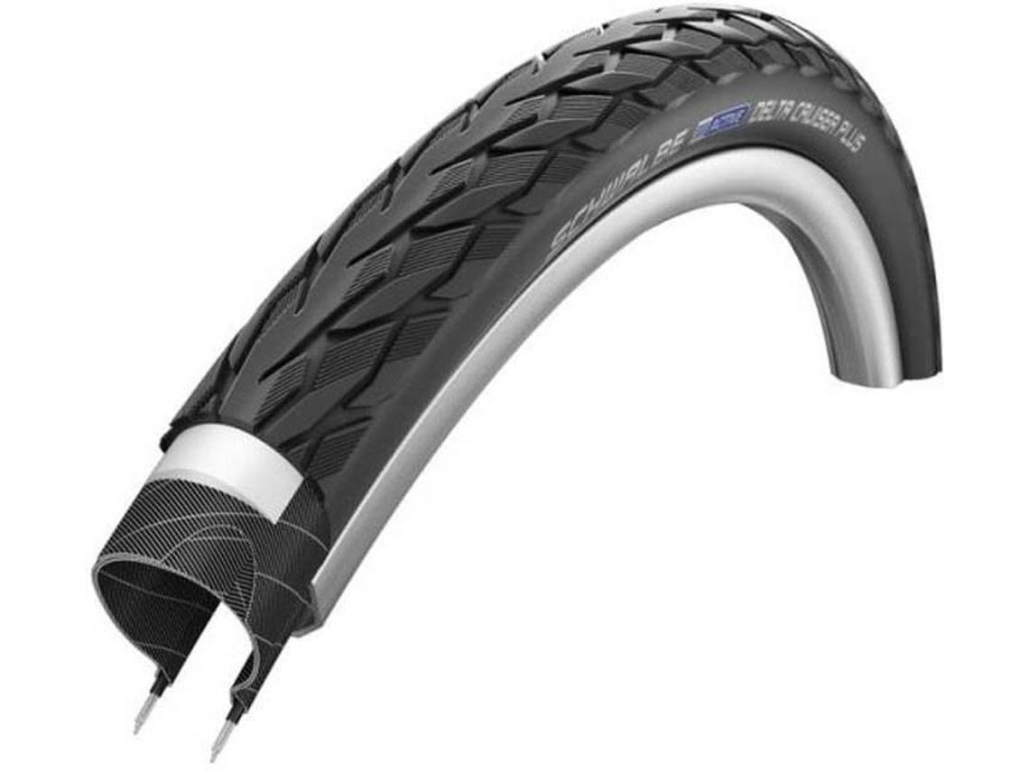 Neumático para Ciclismo urbano SCHWALBE Delta Cruiser Plus Active Punctureguard (24´´)